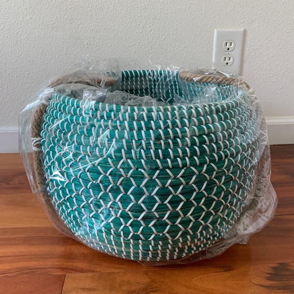 Modern Village Designer Basket (Teal) - Picture 7 of 16